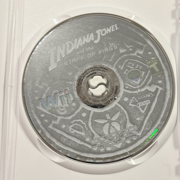 5 for $60 - Indiana jones and the staff of kings for the Wii - Picture 2 of 3